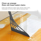 HULIANFU Magic Broom Rubber Hand Push Sweeper Floor Wiper Squeegee for Floor Cleaning Floor Squeegee Sweeping Brush Pet Hair Broom