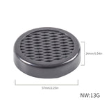 HULIANFU Round Plastic Cigar Humidifier Portable Humidor Gadgets 3 Color Cigarette Smoking Accessories 55mm*12mm