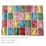 HULIANFU Wooden Letters Natural Alphabet Letters And Numbers Personalised DIY Craft Home Decor Wedding Birthday Xmas Party Name Design