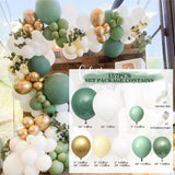 HULIANFU Wedding Balloon Kit Balloons Arch Decoration Birthday Baby Shower Party Birthday Wedding Balloon Decoration Balloons Sets Arch