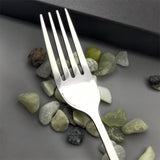 HULIANFU Valentine  Day Couple Fork Gift for Wife Husband Family Tableware Stainless Steel Boyfriend Presents Wedding Gifts for Guests
