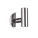 HULIANFU MR AND MS-Golden Brushed Coat Hangers Wall Mounted Hook For Home Self Adhesive Bathroom Rack 4pcs/set