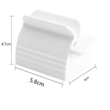 HULIANFU Rolling Toothpaste Device Tube Dispenser Holder Multifunctional Plastic Facial Cleanser Squeezer Press for Bathroom Accessories