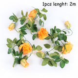 HULIANFU Wedding Decoration 10-40cm Rattan Wreath Metal Hoop Wreath Decor Floral Hoop Christmas Decor for Home Hanging Artificial Flower