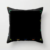 HULIANFU Super Hot Game Fans Video Gamepads Cushion Cases Retro Games Decorative Pillows Case Livingroom Sofa Couch Bed Car Throw Pillows