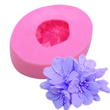 HULIANFU Silicone Soap Mold for Making Rose Flower Fondant 3d DIY Form Handmade Cake Decorating Sugarcraft Moulds Silicon Mold Tools