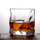 HULIANFU Wine Cocktail Glass Whisky Short Glass European Japanese Bar Creative Personality Whiskey Beer Glass Verre Drinking Brandy Cup