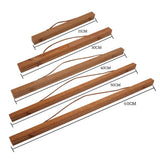 HULIANFU Magnetic DIY Wood Poster Hangers Frame Teak Pine Photo Hanging Kit for Pictures Canvas Prints Artwork Room Interior Home Decor