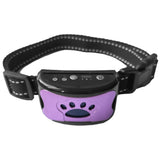 HULIANFU Ultrasonic Dog Training Collar USB Electric Anti Barking Devices Stop Barking Vibration Anti Bark Devices