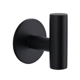 HULIANFU MR AND MS-Golden Brushed Coat Hangers Wall Mounted Hook For Home Self Adhesive Bathroom Rack 4pcs/set
