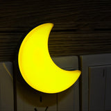HULIANFU Sensor Control Mini Star Moon LED Light EU/US Plug Night Lamp for Bedside Lamp Baby Bedroom Children  Room Sleeping Decoration