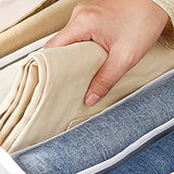 HULIANFU New Underwear Clothes Storage Box Foldable Drawer Organizers Socks Shorts Closet Wardrobe Separation Compartment Box Washable