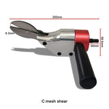 HULIANFU Metal Cutting Scissors Nozzle for Electric Drill Chuck Iron Disc Shears Plastic Cloth Wool Wire Mesh Cutter Air Screwdriver Use