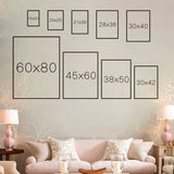 HULIANFU Minimalist Golden Poster Abstract Gold Canvas Print Painting Home Decor Wall Art Pictures for Living Room Bedroom Aisle Studio