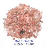 HULIANFU Natural Stones Gravel Crystals Chip Quartz Ore Minerals Reiki Healing Tumbled Agates Specimen Gemstones Home Aquarium Decoration