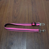 HULIANFU Pet Supplies Car Seat Belt Dog Seat Belt Dog Leash Vehicle Belt Adjustable Cushioning Elastic Reflective Safety Rope for Dog Cat