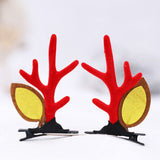 HULIANFU 2023 Christmas Headband Adornment Cute Antler Festival Style Headband Reindeer Ornaments Party Horns Cosplay Accessories