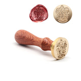 HULIANFU Vintage Stamp Wax Seal Beads Sticks Warmer Wax Sticks Melting Glue Furnace/Spoon Tool Stove Pot For Wax Seal Stamp Candle