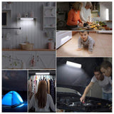 HULIANFU Ultra-Thin Closet Ligh Lights 24/40/60 LED Motion Sensor Light Cupboard Wardrobe Night Lamp Kitchen Bedroom Cabinet led lights