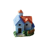 HULIANFU Miniature Landscape Fairy Garden Miniature Resin Jewelry Decoration Crafts Simulation Tree House Creative Home Decoration