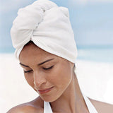 HULIANFU Microfiber Bath Towel Hair Dry Quick Drying Lady Bath Towel Soft Shower For Woman Man Turban Head Wrap Bathing Tools