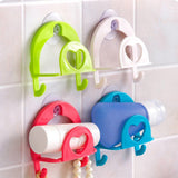 HULIANFU Kitchen Organizer Suction Cup Sink Drain Rack Sponge Storage Holder Kitchen Sink Soap Rack Drainer Rack  Bathroom Accessories