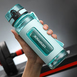 HULIANFU UZSPACE Sport Water Bottles BPA Free Portable Gym Anti-fall Leak-proof Large Capacity Fitness Kettle Tritan Plastic Drink Bottle