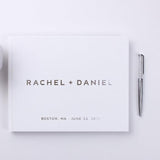 HULIANFU Wedding Guestbook, Country Wedding Souvenirs, Signing Book for Weddings, Personalized Photo Book Ideas, Alternative Guest Book