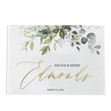 HULIANFU Wedding Guestbook, Country Wedding Souvenirs, Signing Book for Weddings, Personalized Photo Book Ideas, Alternative Guest Book