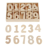 HULIANFU Wooden Letters Natural Alphabet Letters And Numbers Personalised DIY Craft Home Decor Wedding Birthday Xmas Party Name Design