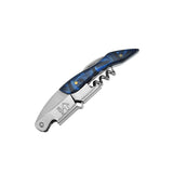 HULIANFU Wine Opener, Professional Waiters Corkscrew, PU Bag, Bottle Opener and Foil Cutter Gift for Wine Lovers