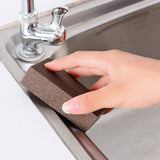 HULIANFU Kitchen Bathroom Clean Sponge Silicon Carbide Sponge Cleaning Brush Emery Rust Removing Cleaning Tools limpieza hogar
