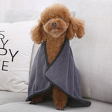 HULIANFU Microfiber Dogs Bath Towel Super Absorbent Pet Bath Towels Cats Quick Drying Towel Pet Supplies