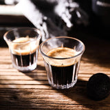 HULIANFU Nordic Espresso Coffee Glass European Cappuccino Cold Latte Latte Concentrated Cup American Ice Dirty Coffee Cup for Kitchen