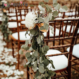 HULIANFU Wedding Decoration 10-40cm Rattan Wreath Metal Hoop Wreath Decor Floral Hoop Christmas Decor for Home Hanging Artificial Flower