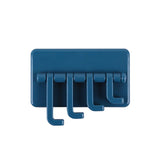 HULIANFU Three Branch Rotatable Seamless Adhesive Hook Strong Bearing Stick Hook Kitchen Wall Hanger Bathroom Kitchen supplies Hooks
