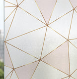 HULIANFU Landscape pastoral pattern window frosted glass sticker opaque toilet anti-lighting bathroom film anti-peep shading window paper