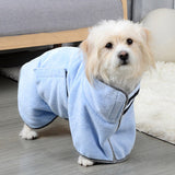 HULIANFU Pet Absorbent Towel Dog Bathrobe Xs-M Pet Dog Bath Towel For Small Medium Large Dogs Microfiber Super Absorbent Pet Drying Towel