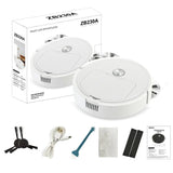 HULIANFU Multifunctional Robot Vacuum Cleaner 3 IN 1 USB Rechargeable Smart Sweeping Robot Automatic Sweeper Vacuum Cleaner 1200MAH