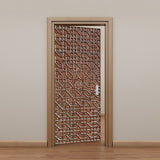 HULIANFU  Simulation Of Gilt Leaves DIY Door Stickers Home Decoration Wall Sticker Kitchen Art Mural Peel &amp; Stick Waterpoof PVC Wallpaper