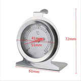 HULIANFU Stainless Steel Oven Cooker Thermometer Temperature Gauge Mini Thermometer Grill Temperature Gauge for Home Kitchen Food HOT