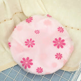 HULIANFU Sale Shower Cap Waterproof High Quality Hair Salon Elastic 1PC Thicken For Women Bath Hat Bathroom Products