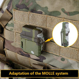 HULIANFU Tactical Kitchen Lighters Shell Storage Case Container Organizer Holder For Zippo Inner Tank Outdoor Camping Survival Tool Nylon