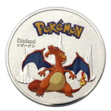 HULIANFU Pocket Monsters Gold Silver Coins Japanese Pokemon Anime Movie Around Coins Children's Cartoon Toys Small Gifts