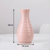 HULIANFU Modern vases decoration home Nordic Style Flower Arrangement Living Room Origami flower pot for interior
