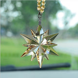 HULIANFU Sparkly Crystal Ornaments Pendant Sun Catcher Car For chandelier part FengShui Hanging Crystal Crafts Gifts,Car & Home Decora