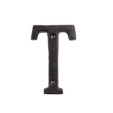HULIANFU Metal Letters Numbers Cast Iron Decoration House Sign Doorplate DIY Cafe Wall CLH@8