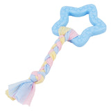 HULIANFU Pet Toy Dog Ball Pet Tooth Cleaning Chewing Rubber Toys For Small Dogs Rubber Dog Toy Pet Teething Dog Favors Bite Dog Rope Toy
