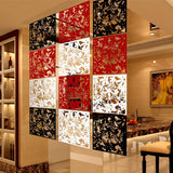HULIANFU Plastic Hanging Folding Screen Partition Furniture Sets For Japanese Sign Room Divider Partition Into The Room Decoration Salon