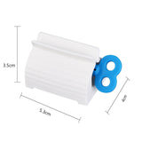 HULIANFU Rolling Toothpaste Device Tube Dispenser Holder Multifunctional Plastic Facial Cleanser Squeezer Press for Bathroom Accessories
